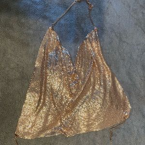 Halter Top Backless Top